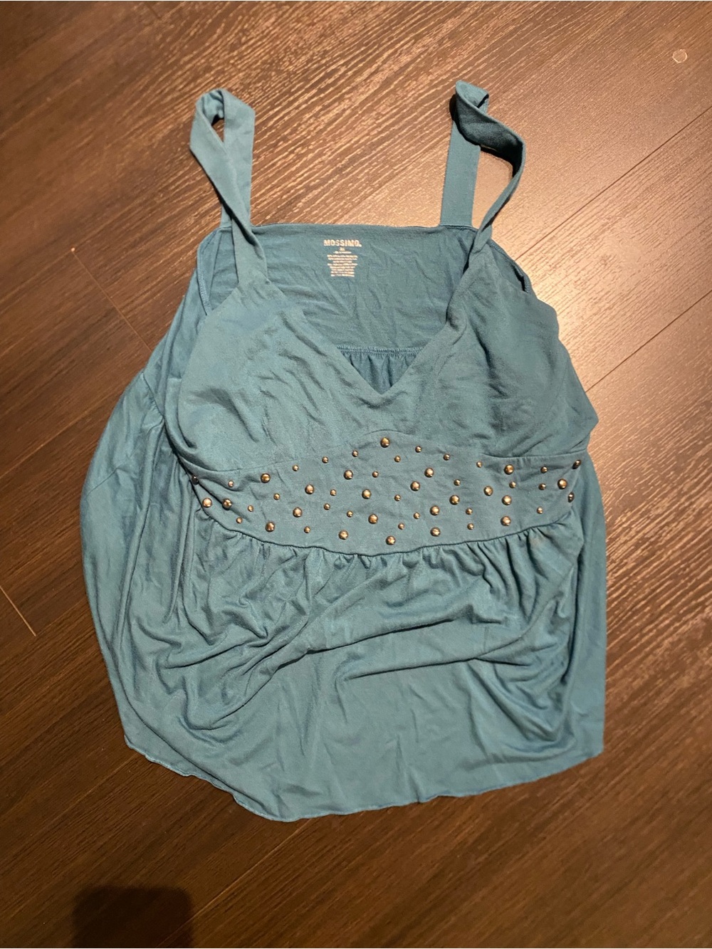 Mossimo 3X Women's Blue Sleeveless Top
